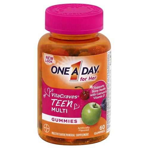 Image for One A Day Multi, Teen, Gummies,60ea from MOUNTAIN GROVE PHARMACY