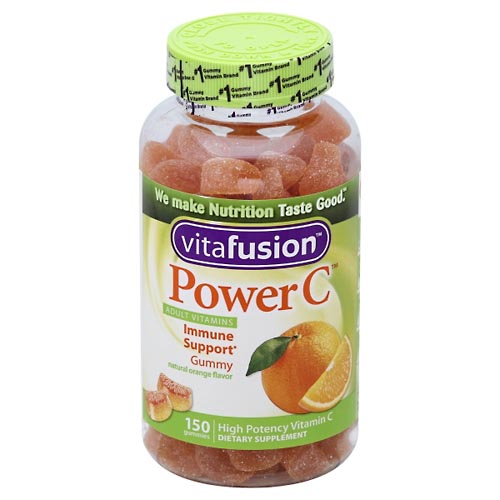 Image for VitaFusion Power C, Adult Vitamins, Natural Orange Flavor, Gummies,150ea from MOUNTAIN GROVE PHARMACY
