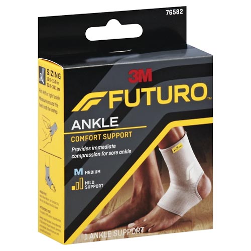 Image for Futuro Ankle Support, Comfort, Medium, Mild Support,1ea from MOUNTAIN GROVE PHARMACY