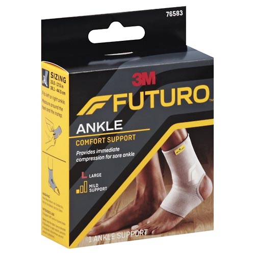 Image for Futuro Ankle Support, Comfort, Large, Mild Support,1ea from MOUNTAIN GROVE PHARMACY