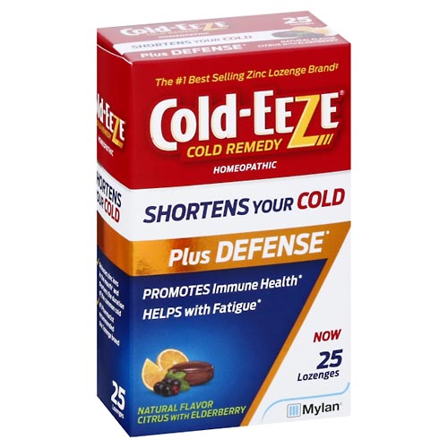Image for Cold Eeze Cold Remedy, Lozenges, Citrus with Elderberry,25ea from MOUNTAIN GROVE PHARMACY