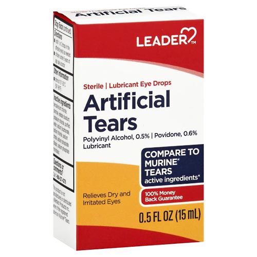 Image for Leader Artificial Tears,0.5oz from MOUNTAIN GROVE PHARMACY
