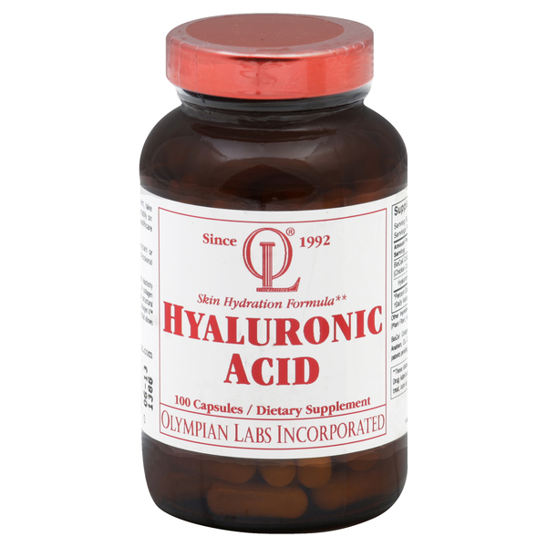 Image for Olympian Labs Hyaluronic Acid, Capsules,100ea from MOUNTAIN GROVE PHARMACY